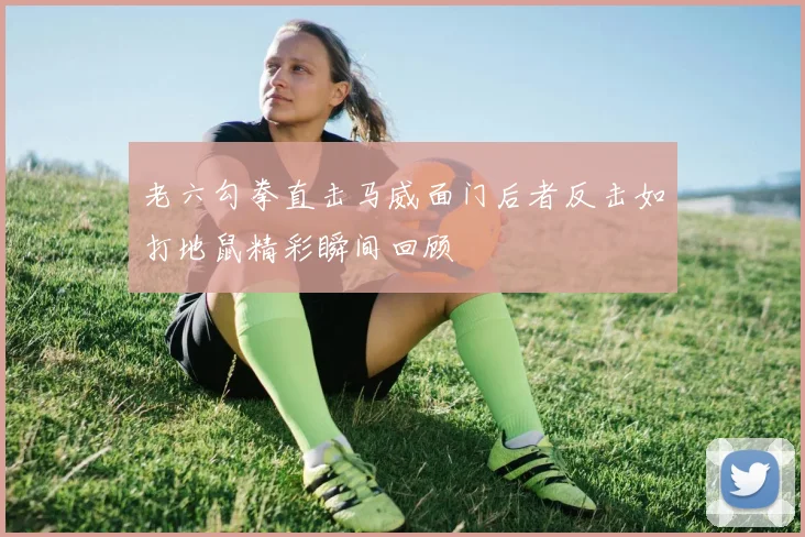 老六勾拳直击马威面门后者反击如打地鼠精彩瞬间回顾