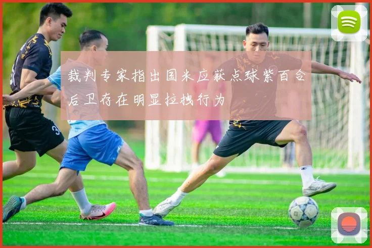 裁判专家指出国米应获点球紫百合后卫存在明显拉拽行为